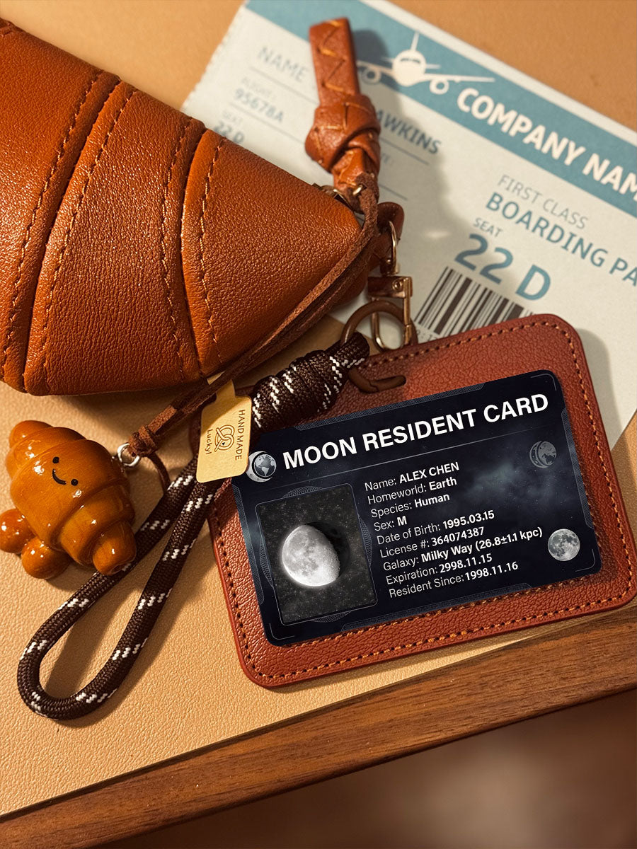 Personalized NFC Card and Leather Wallet, Customized gifts for friends